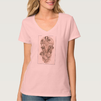 Mucha - rosa tee shirt