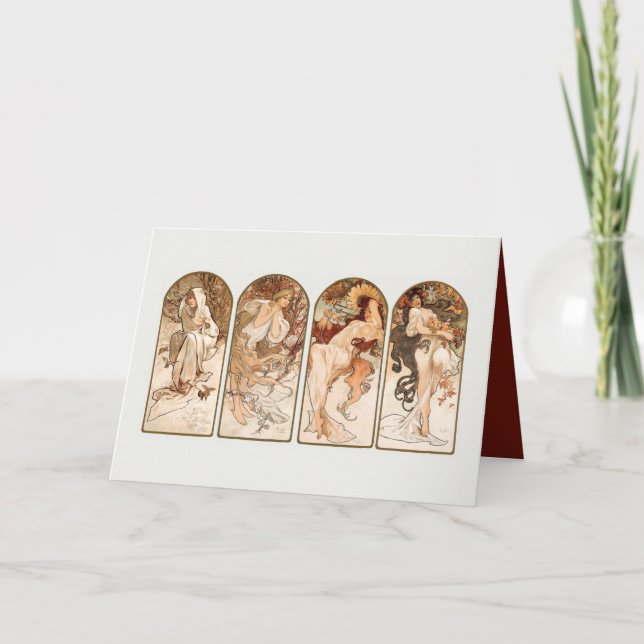 MUCHA: SÄSONGEN KORT (Framsida)