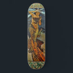 Mucha Skateboard<br><div class="desc">Skateboard av ovanlig och inspirerande design!</div>