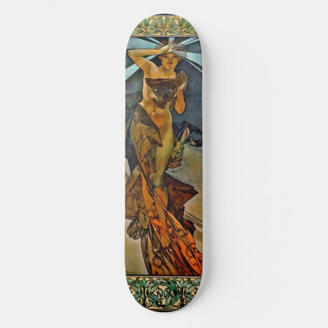 Mucha Skateboard (Framsida)