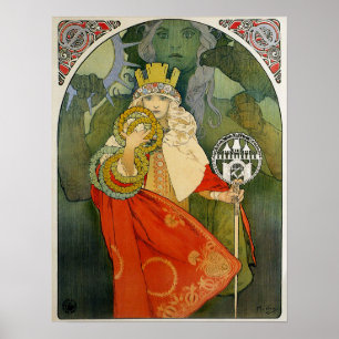 Mucha - Sokol-festivalen 1912 Poster