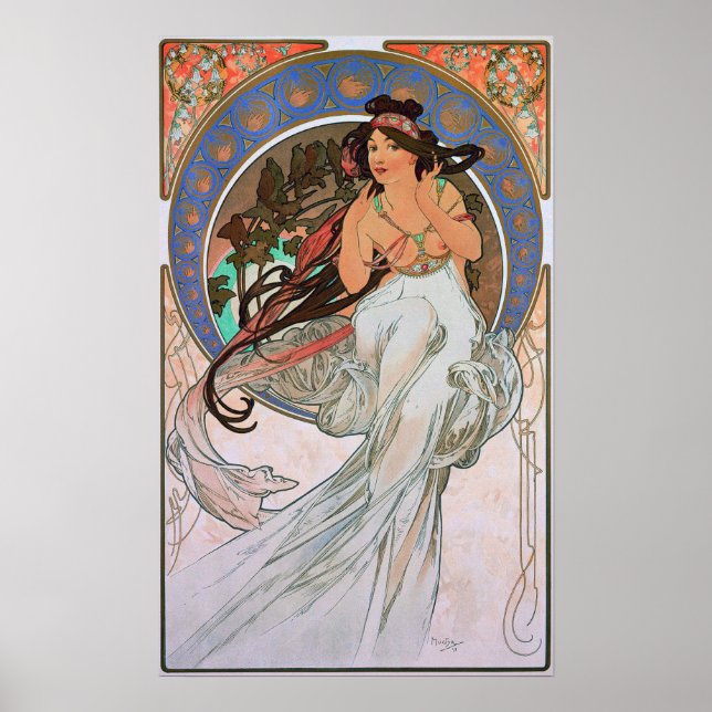 Mucha - The Arts Music Poster (Framsidan)