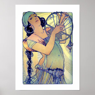 Mucha zigenareflicka poster