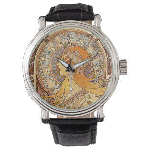 Mucha Zodiac Wrist Armbandsur