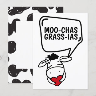 Muchas Gracias Cow Tharie Lényj Tack Kort