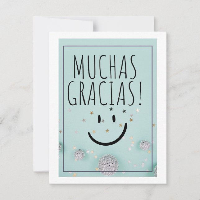 MUCHAS GRACIAS JULKORT (Framsida)