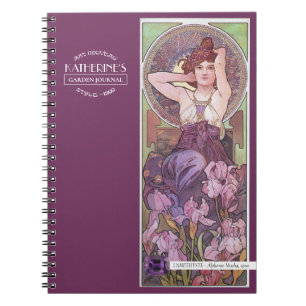 Muchas Precision Stones Amethyst Lila 2 Anteckningsbok