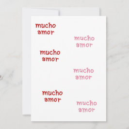 MUCHO AMOR RÅDKORT