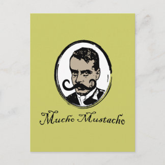 Mucho Mustacho - Zapata Vykort