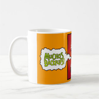 Muchos Backflips!  Mug.en Kaffemugg