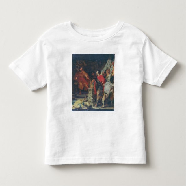 Mucius Scaevola för Lars Porsena, c.1618-20 Tee Shirt (Framsida)