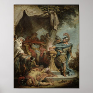 Mucius Scaevola för Porsenna Poster