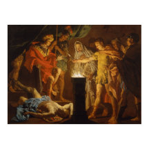 "Mucius Scaevola i närvaro av Lars Porsenna"