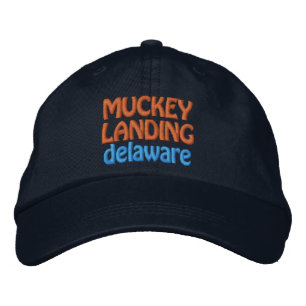 Muckey Landing Baseball Cap Broderad Keps