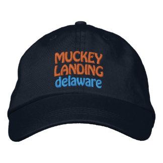 Muckey Landing Baseball Cap Broderad Keps