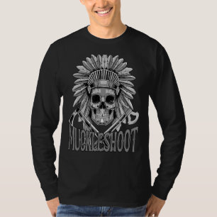Muckleshoot Skull & Headdress Native American Muck T Shirt