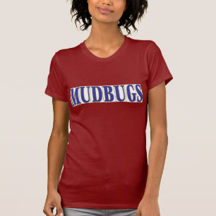 MUDBUGS i blå brickor Tee
