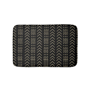 Mudcloth Black II Badrumsmatta