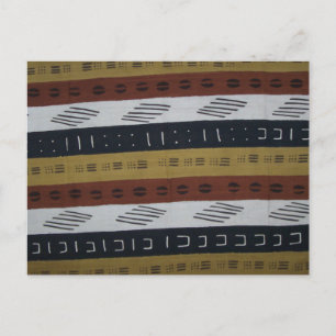 Mudcloth Number 2 Vykort