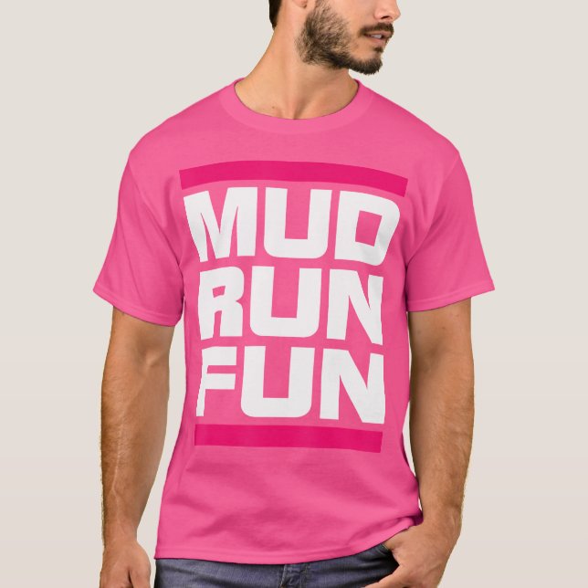 Mudderspår för Roligt i lera T Shirt (Framsida)