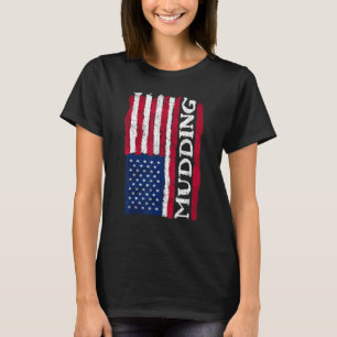 Mudding Off Road SA Flagga Retro Lera Springa & 4 T Shirt