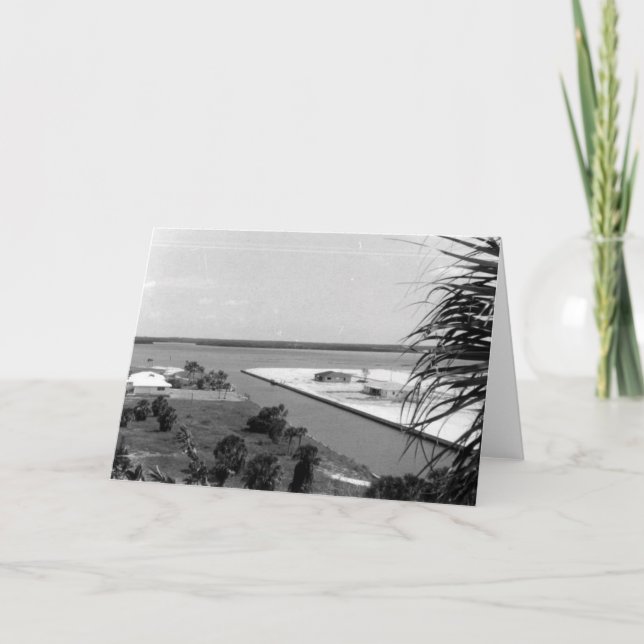 Muddra ön, Marco Ö, Florida, 1972 Kort (Framsida)