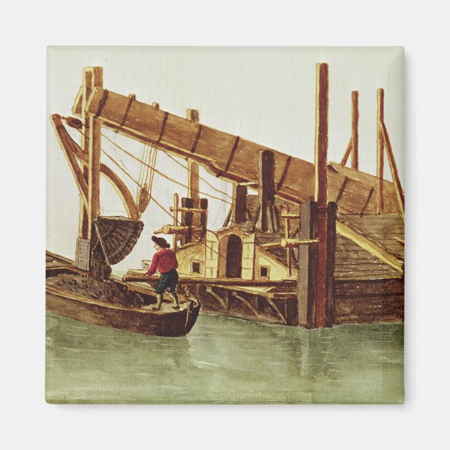 Muddring av kanal magnet (Framsidan)