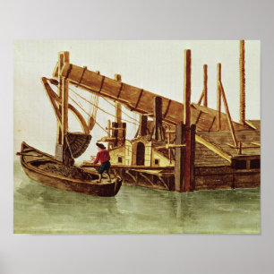 Muddring av kanal poster