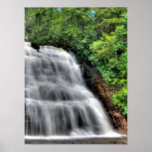 Muddy Bäck Falls, Maryland Poster