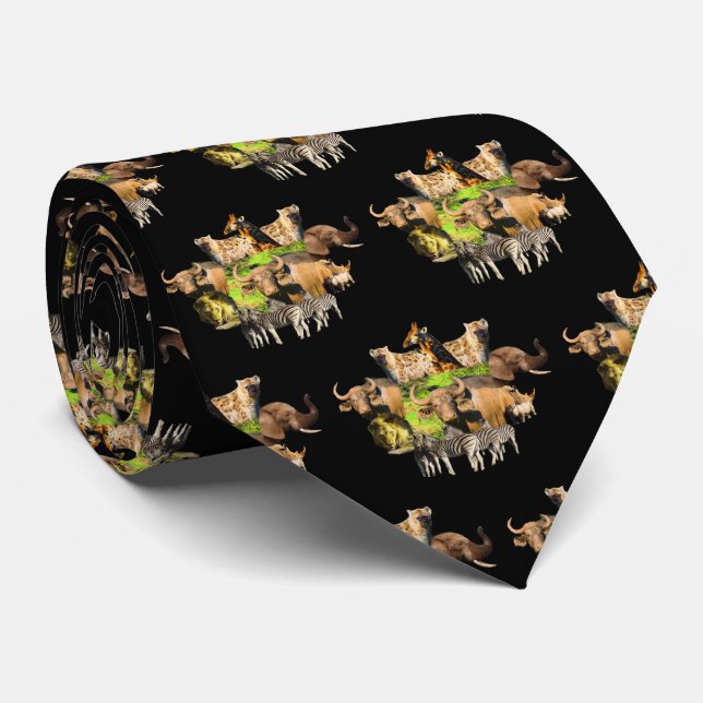 Muddy Buffalo Wildlife Ram Neck Tie Slips (Rullad)