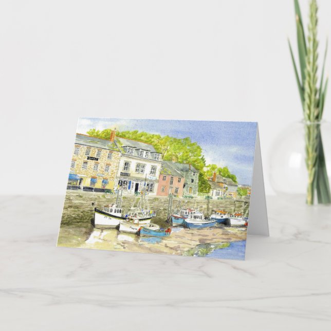 "Muddy Grund (Padstow)"-kort Kort (Framsida)