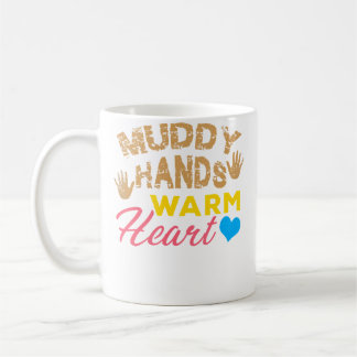 Muddy Hands Warm Heart Pottery Lover Kaffemugg