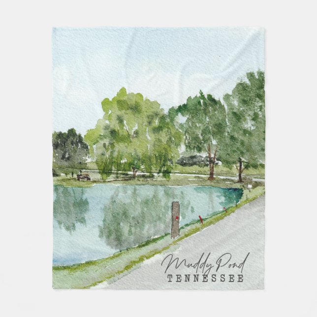 Muddy Pond Fleece Blanket - KN (Framsidan)