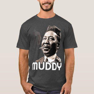 Muddy Vatten Blues Icon Tribute T Shirt