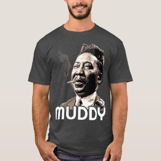 Muddy Vatten Blues Icon Tribute T Shirt