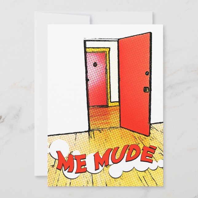 Mudé: puerta cómica (Framsida)