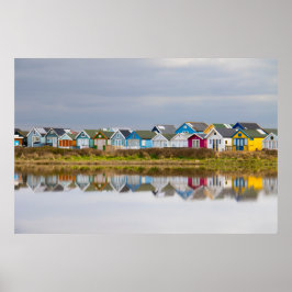MUDEFORD SANDBANK, DORSET, ENGLAND POSTER