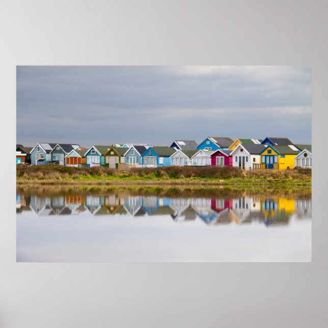 MUDEFORD SANDBANK, DORSET, ENGLAND POSTER (Framsidan)