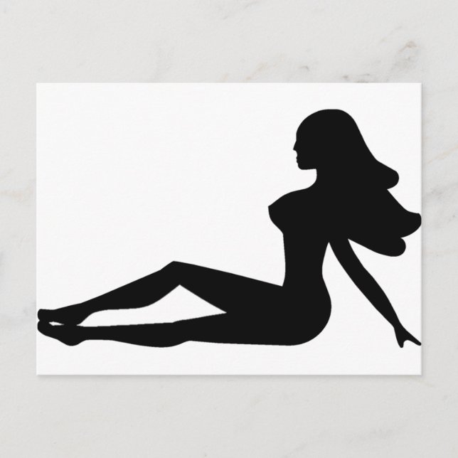 Mudflap Girl Vykort (Framsida)