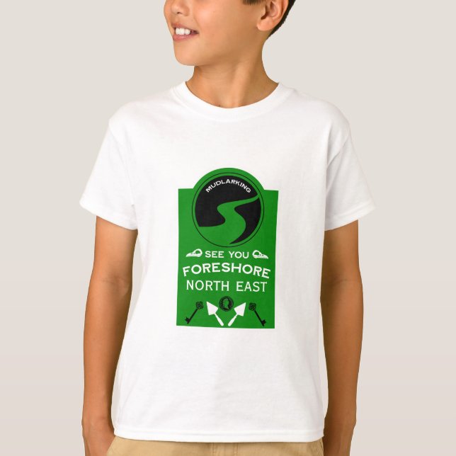 Mudlarking Hobby Gift T Shirt (Framsida)