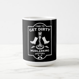 Mudlarking Treasure Hunting Magisk Mugg
