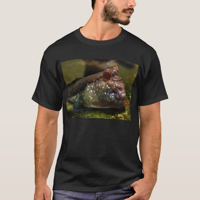 Mudskipper Amphibious fisk Oxudercinae T Shirt (Framsida)