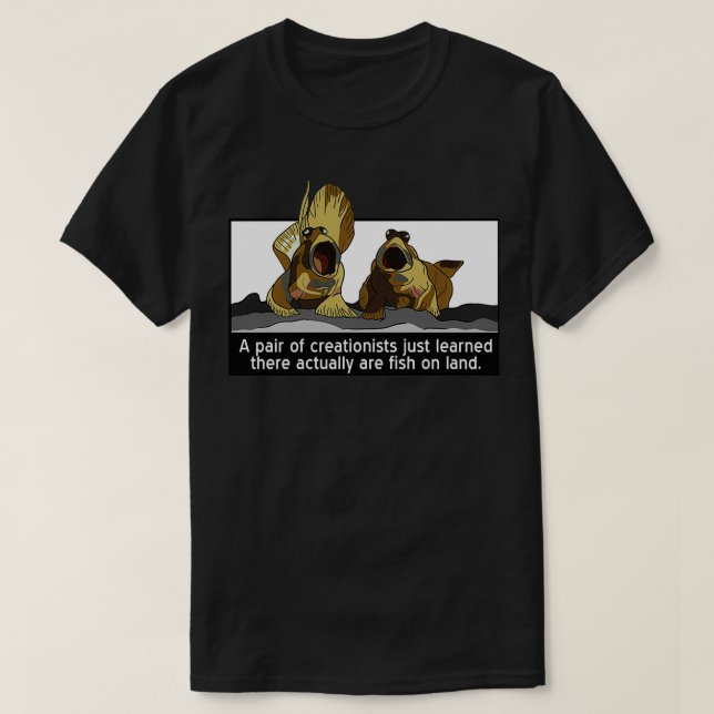 Mudskipper Awe T Shirt (Design framsida)