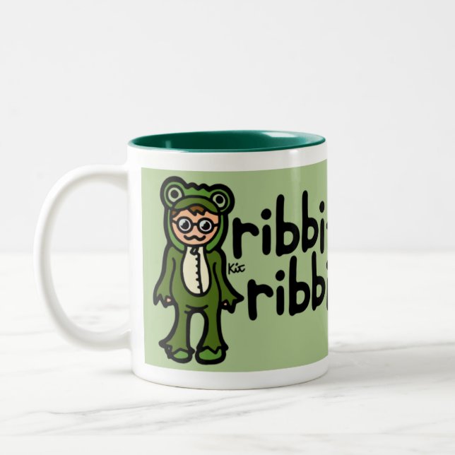 mudwatermug. Två-Tonad mugg (Vänster)