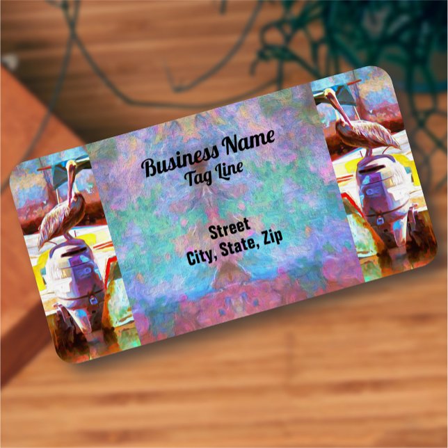 Muelle Los Peines Pelican 0463 Adress Adressetikett (Skapare uppladdad)