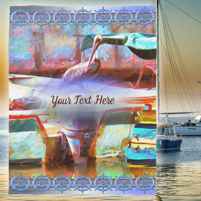 Muelle Los Peines Pelican 0463 Fleecefilt (Skapare uppladdad)