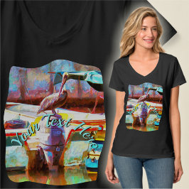 Muelle Los Peines Pelican 0463 T Shirt