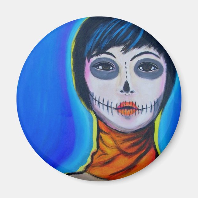Muerte Moderna Magnet (Framsidan)