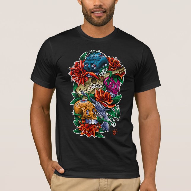 Muertos V1 T Shirt (Framsida)