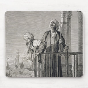 Muezzin'sens appell till bönen, 19th århundrade musmatta